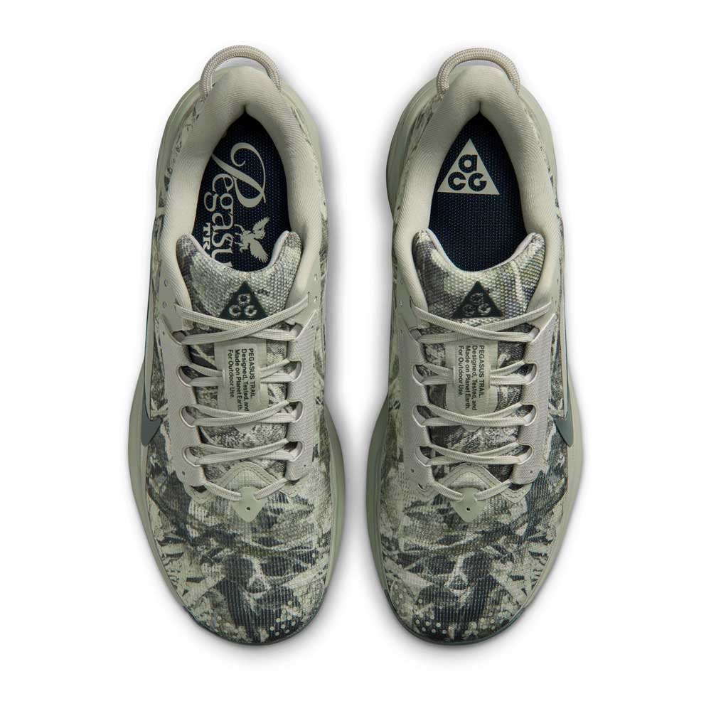 Men's Nike ACG Pegasus Trail Running Shoe - Spruce Fog/Black Spruce/Sea Glass - Regular (D)