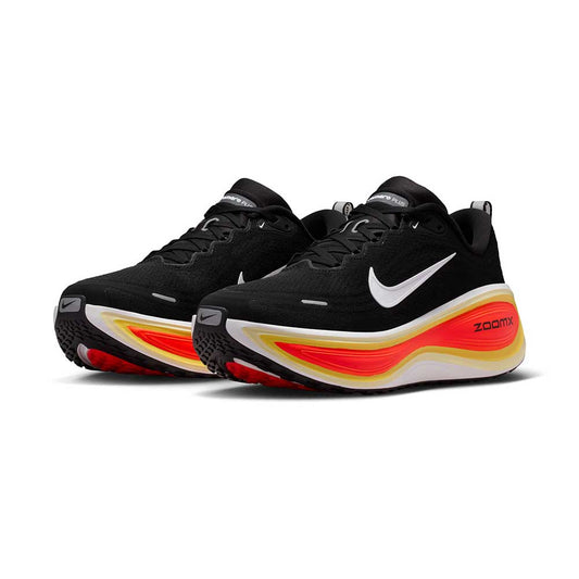 Men's Nike Vomero Plus - Black/White/Bright Crimson/Sail - Regular (D)