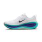 Men's Nike Vomero Plus Running Shoe - White/Black/Bright Concord/Hyper Turquoise - Regular (D)