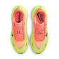 Women's Nike Vomero Plus Running Shoe - Bright Mango/Metallic Dark Grey/Volt - Regular (B)