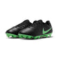 Tiempo Maestro Academy FG/MG Soccer Cleat - Black/Illusion Green/Black - Regular (D)