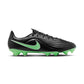 Tiempo Maestro Academy FG/MG Soccer Cleat - Black/Illusion Green/Black - Regular (D)