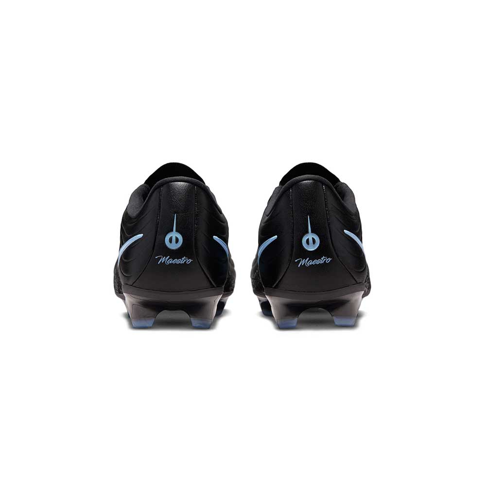 Men's Tiempo Maestro Academy FG/MG Soccer Cleat - Black/Ice Blue - Regular (D)