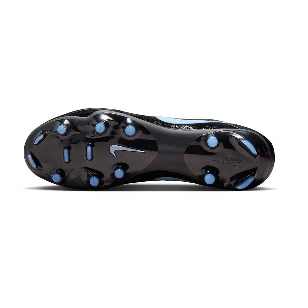 Men's Tiempo Maestro Academy FG/MG Soccer Cleat - Black/Ice Blue - Regular (D)
