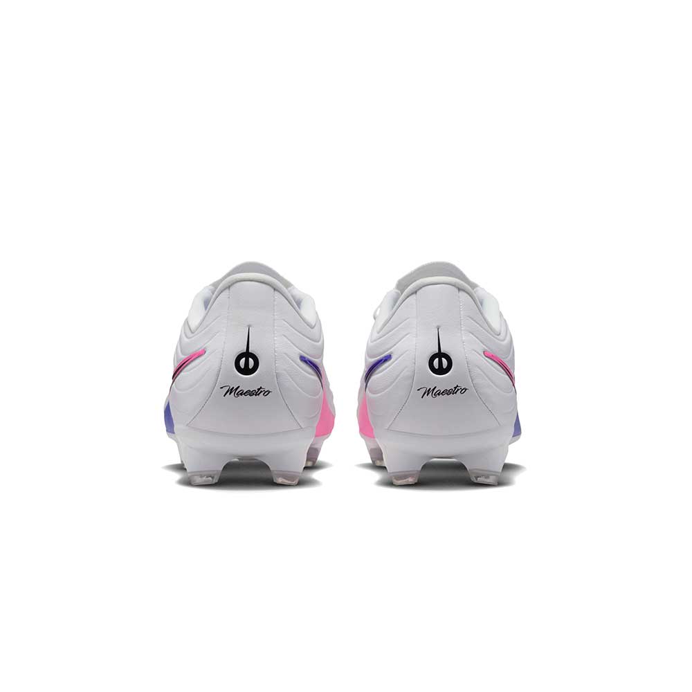 Men's Tiempo Maestro Academy FG/MG Soccer Cleat - White/Black/Racer Blue - Regular (D)