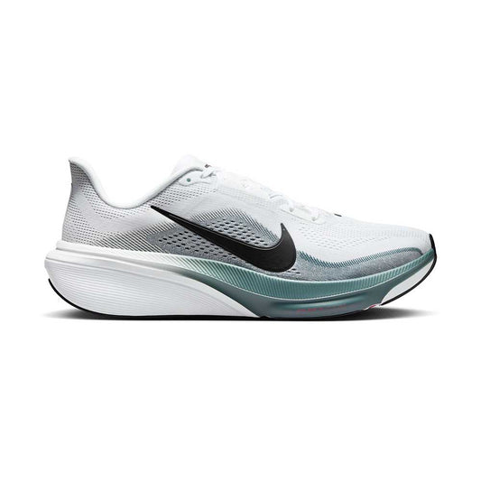 Men's Pegasus 42 Running Shoe - White/Black/Mineral Slate/Hyper Pink - Regular (D)