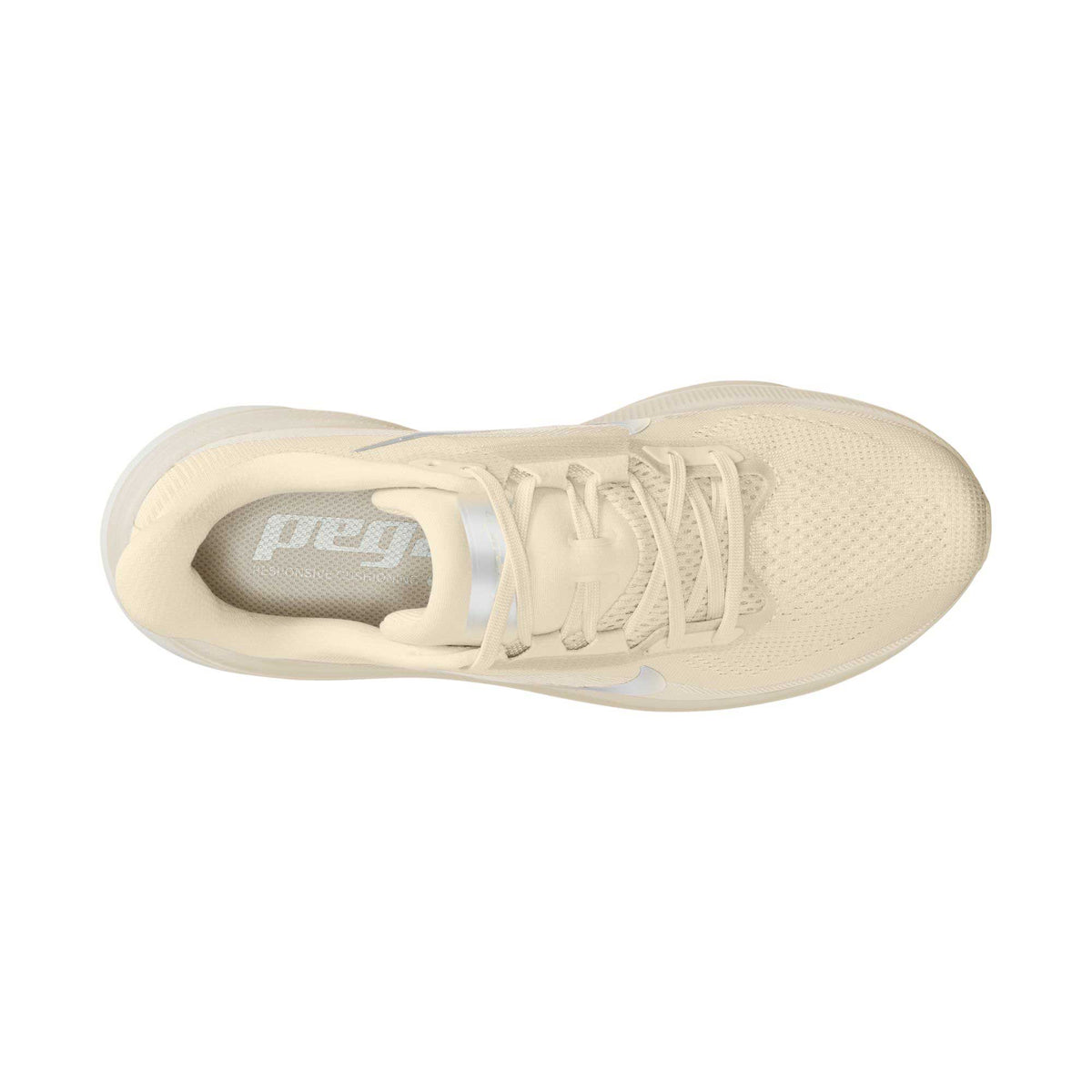 Women's Nike Pegasus 42 Running Shoe - Pale Ivory/Summit White/Coconut Milk - Regular (B)