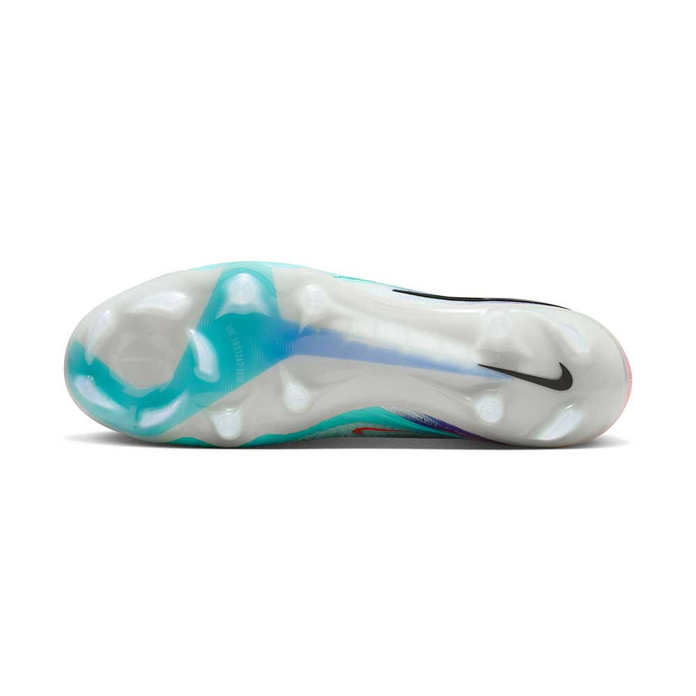 Phantom 6 High Elite FG NU2 Soccer Cleat - Pistachio Frost/Hyper Orange - Regular (D)