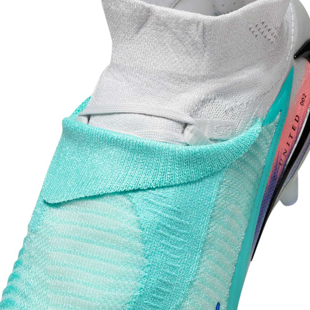 Phantom 6 High Elite FG NU2 Soccer Cleat - Pistachio Frost/Hyper Orange - Regular (D)