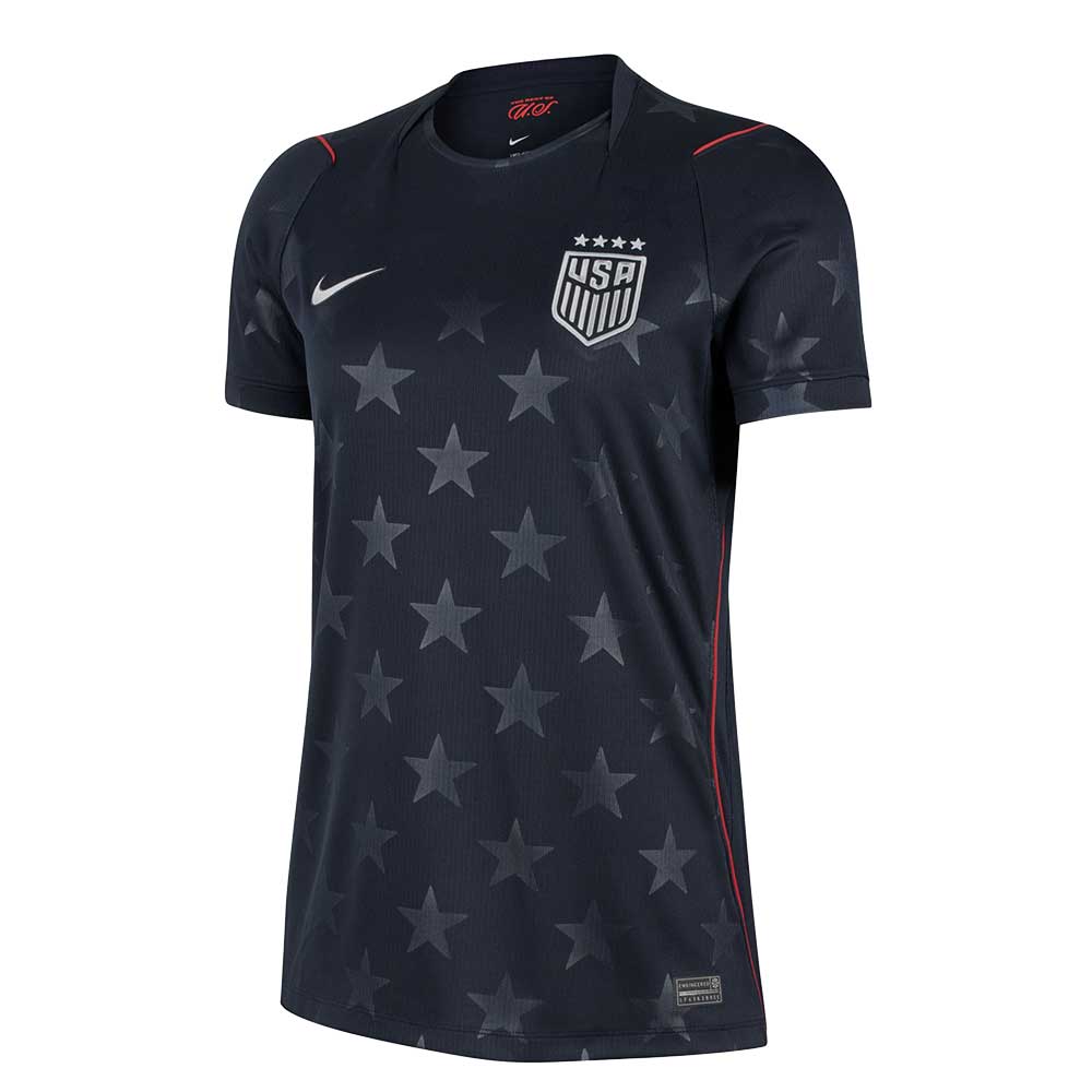 Women's DF Stadium Away Jersey - Dark Obsidian/Pure Platinum