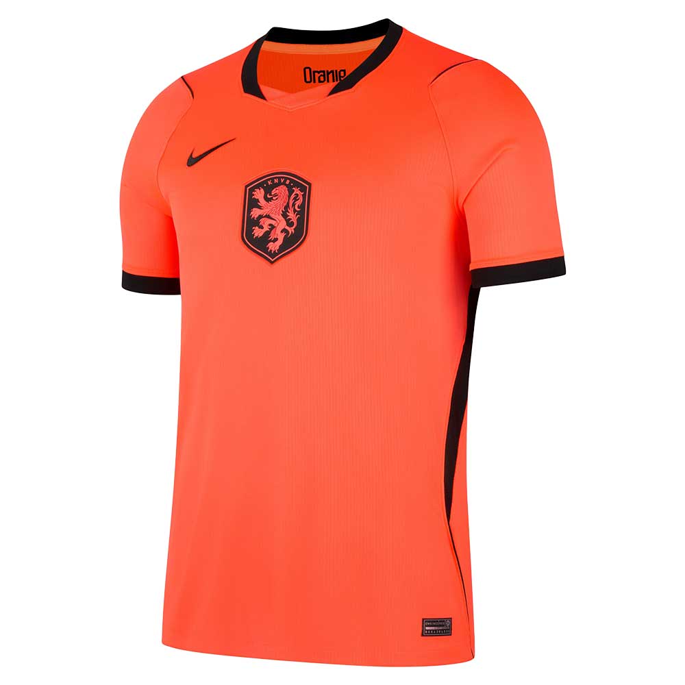 Holland DF Home Stadium Jersey - Hyper Crimson/Black