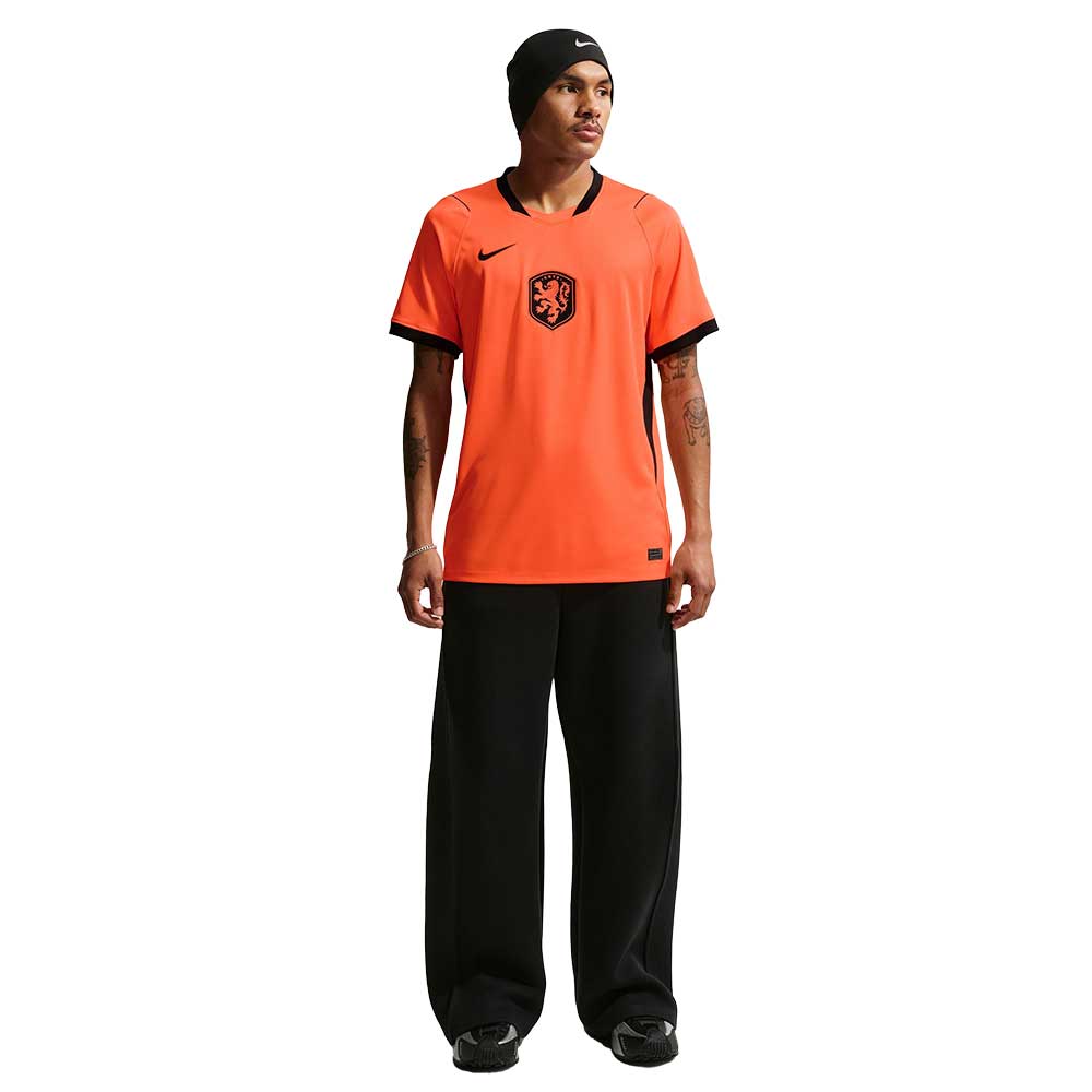Holland DF Home Stadium Jersey - Hyper Crimson/Black