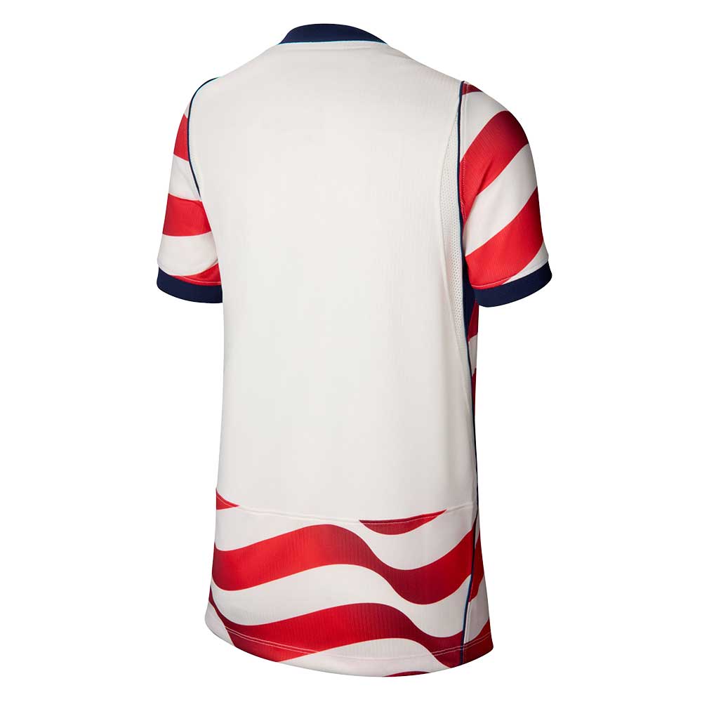 Youth USMNT 2026 DF SS Home Stadium Jersey - Sail/Midnight Navy/Midnight Navy