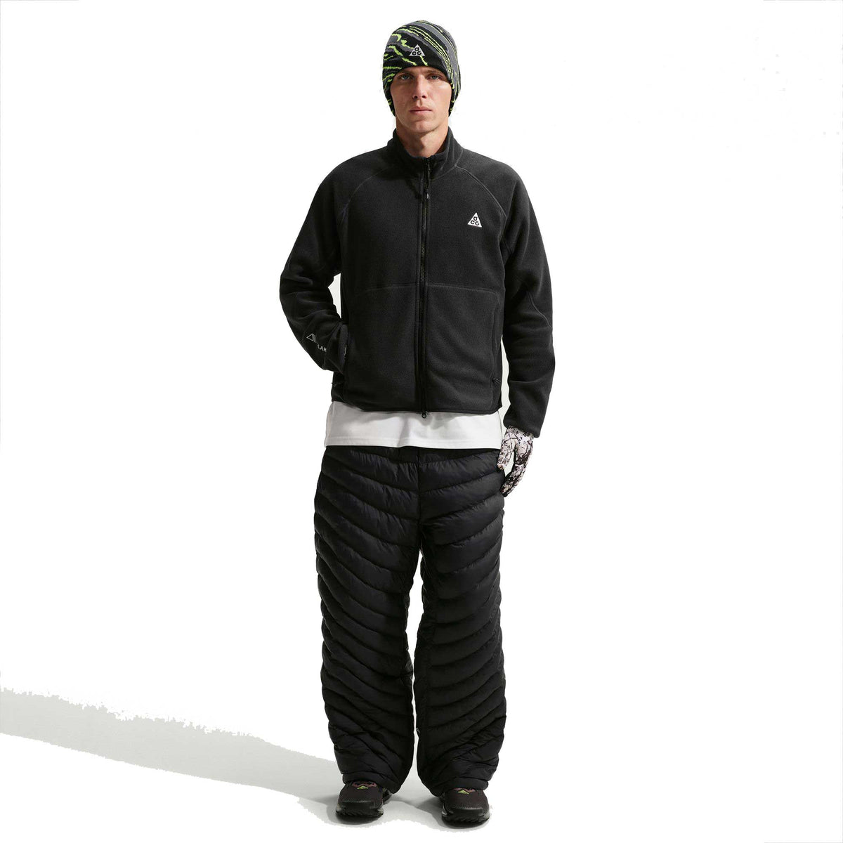 Men's Nike ACG Wolf Tree Full-Zip Jacket - Black