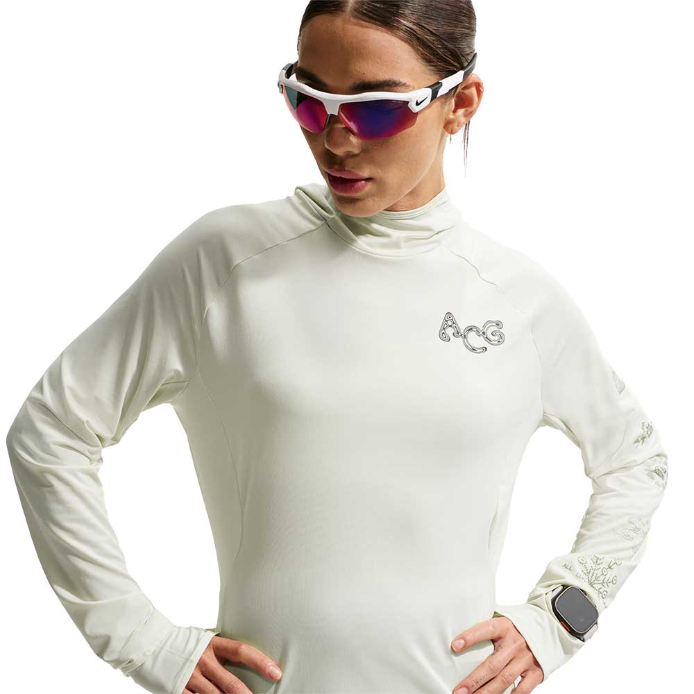 Women's ACG Dri-FIT UV Long Sleeve Hoodie - Sea Glass