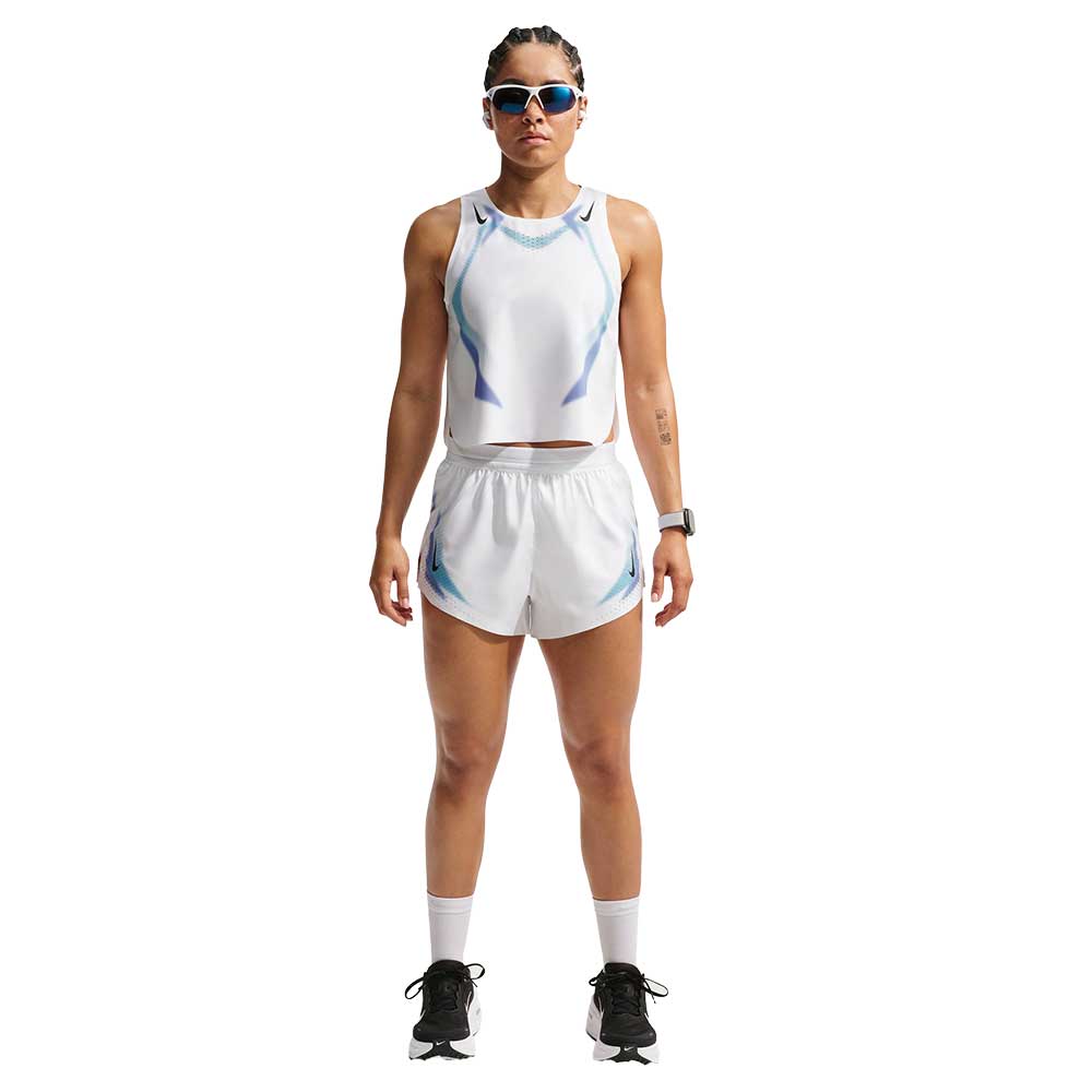 Women's Nike Aeroswift Dri-FIT 3" Short - White