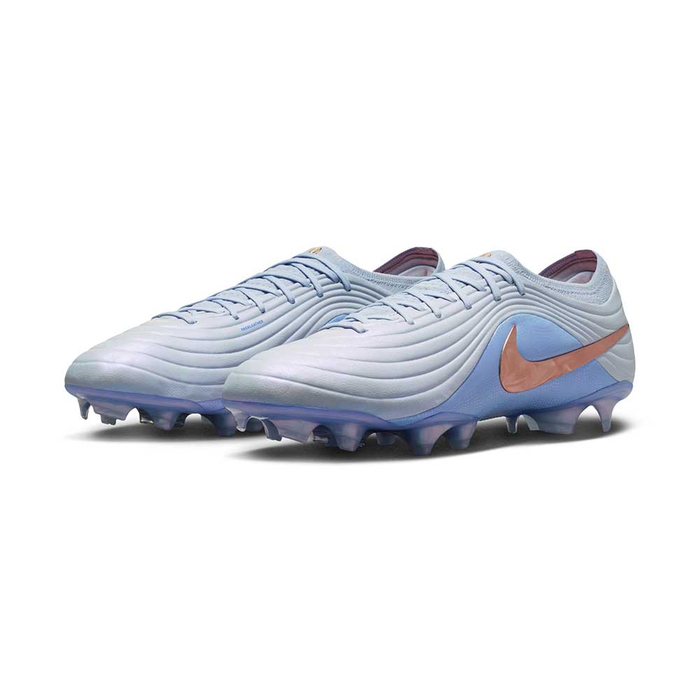 Tiempo Maestro Elite FG LV8 Soccer Cleat - Ghost/Crimson Tint/Royal Pulse - Regular (D)