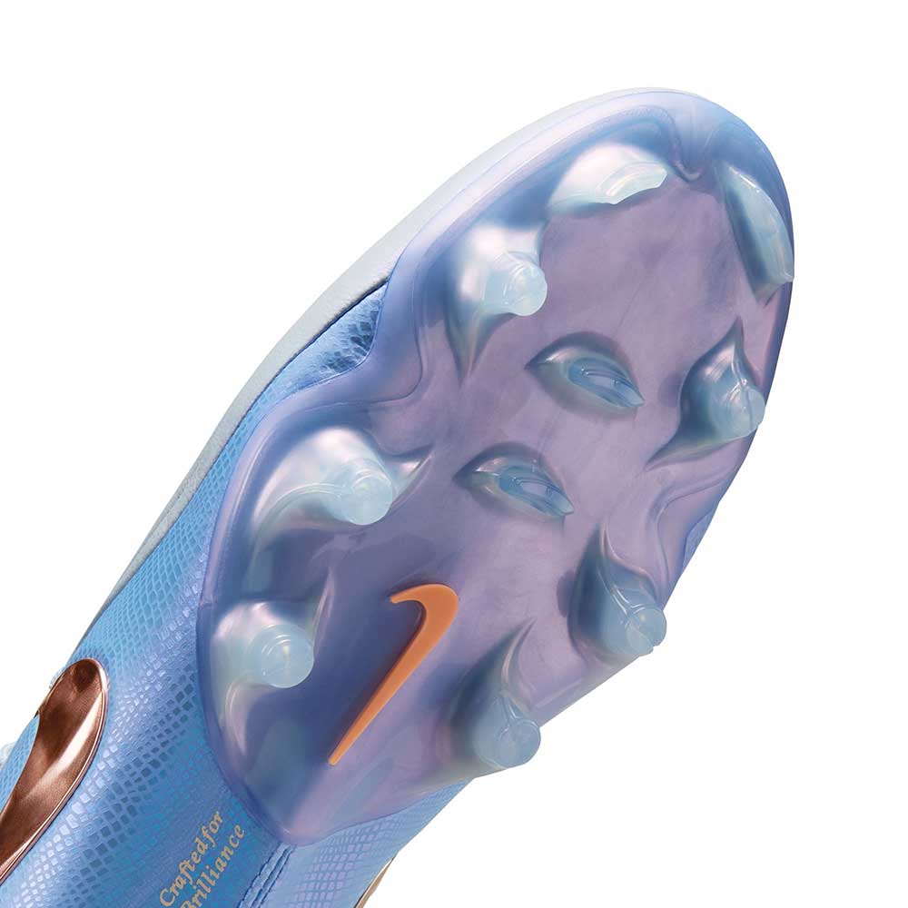 Tiempo Maestro Elite FG LV8 Soccer Cleat - Ghost/Crimson Tint/Royal Pulse - Regular (D)