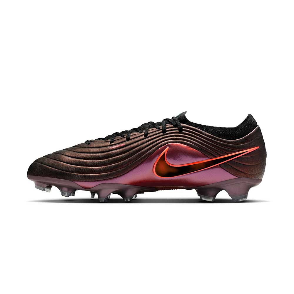 Tiempo Maestro Elite FG LV8 Soccer Cleat - Black/Laser Orange/Hyper Crimson - Regular (D)