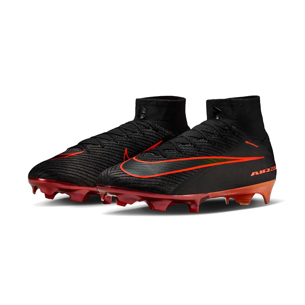 Mercurial Superfly 10 Elite FG LV8 - Black/Laser Orange - Regular (D)