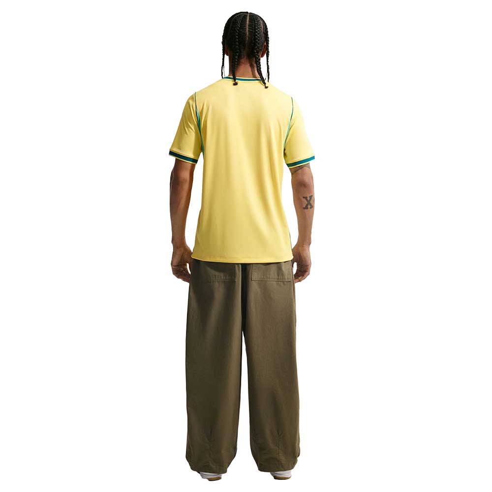 Brazil DF Home Stadium Jersey - Canary/Light Menta/Geode Teal