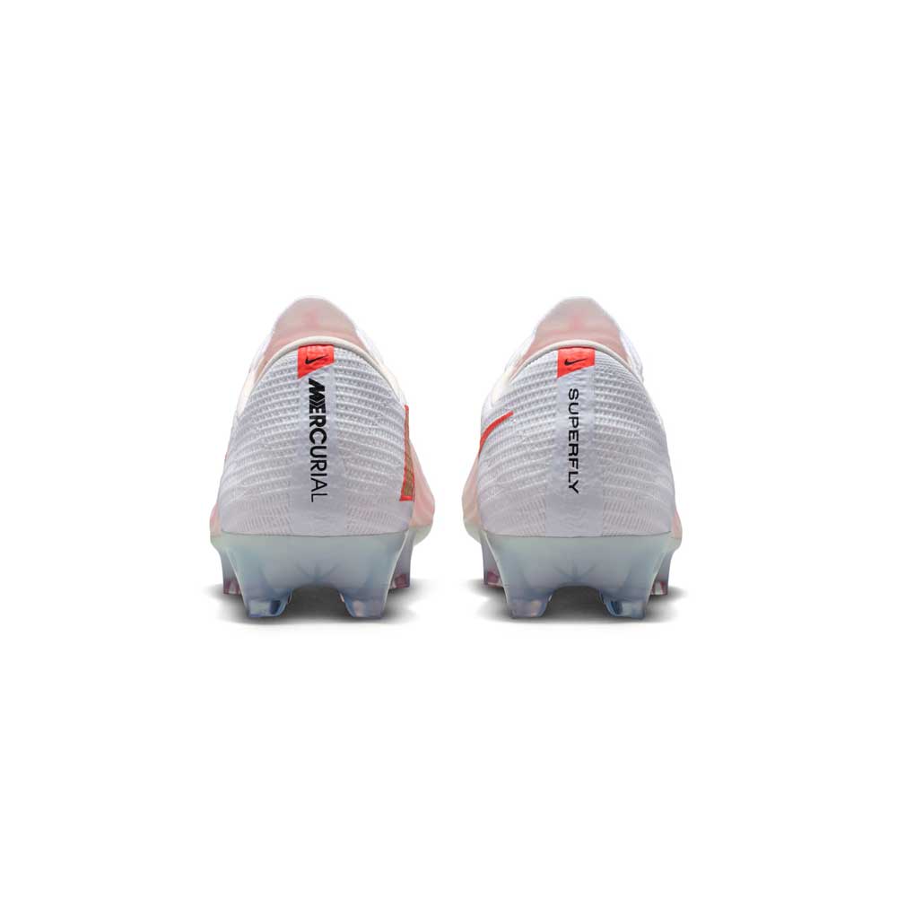 ZM Superfly 11 Elite FG Soccer Cleat - White/Bright Crimson/Blur - Regular (D)