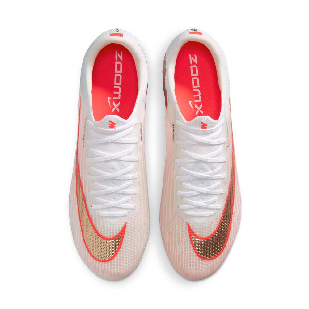 ZM Superfly 11 Elite FG Soccer Cleat - White/Bright Crimson/Blur - Regular (D)
