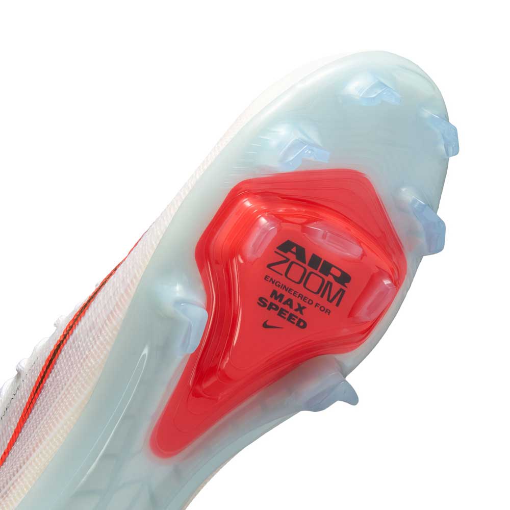 ZM Superfly 11 Elite FG Soccer Cleat - White/Bright Crimson/Blur - Regular (D)
