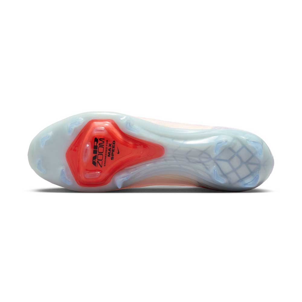 ZM Superfly 11 Elite FG Soccer Cleat - White/Bright Crimson/Blur - Regular (D)