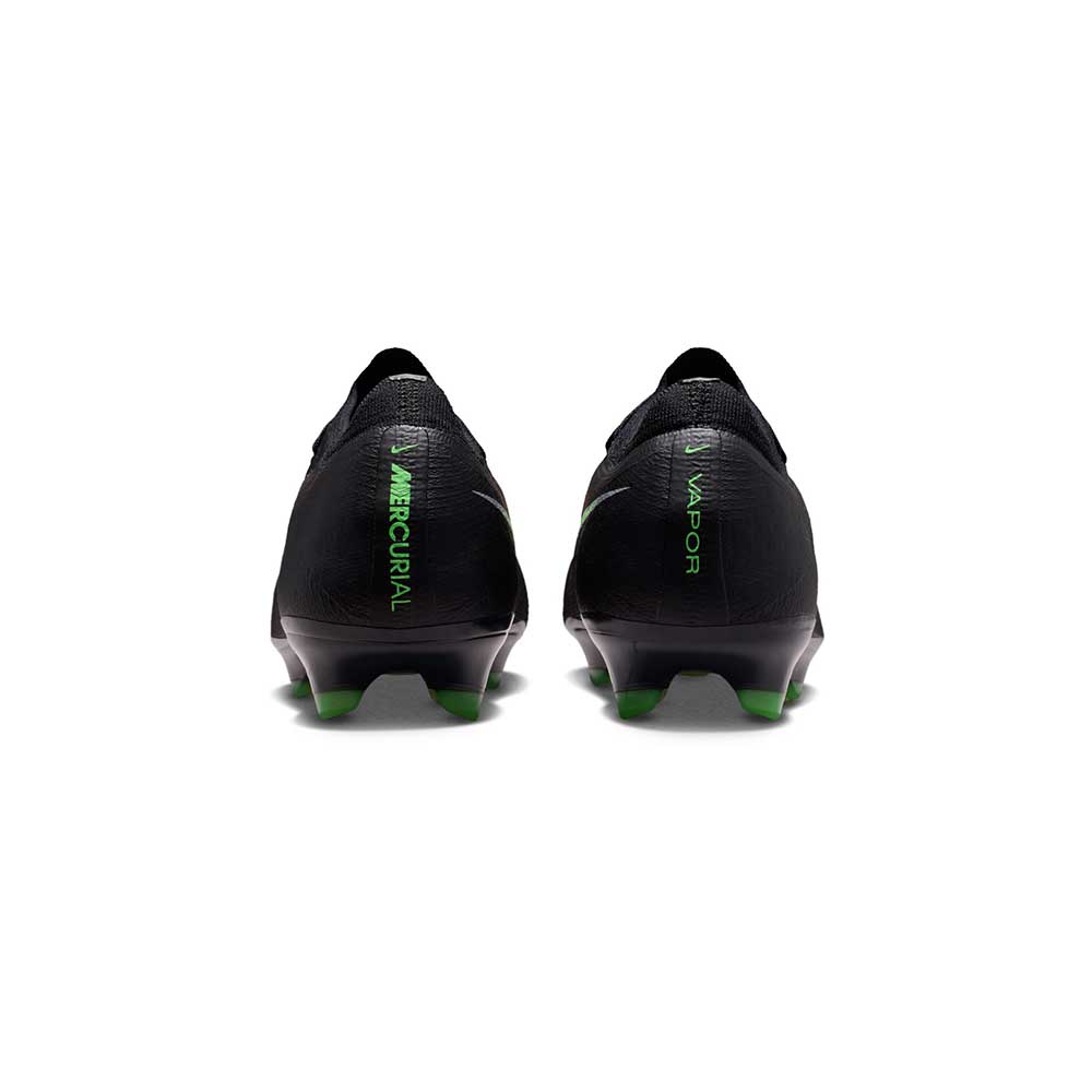 Vapor 17 Elite FG Soccer Cleat - Black/Black/Illusion Green - Regular (D)