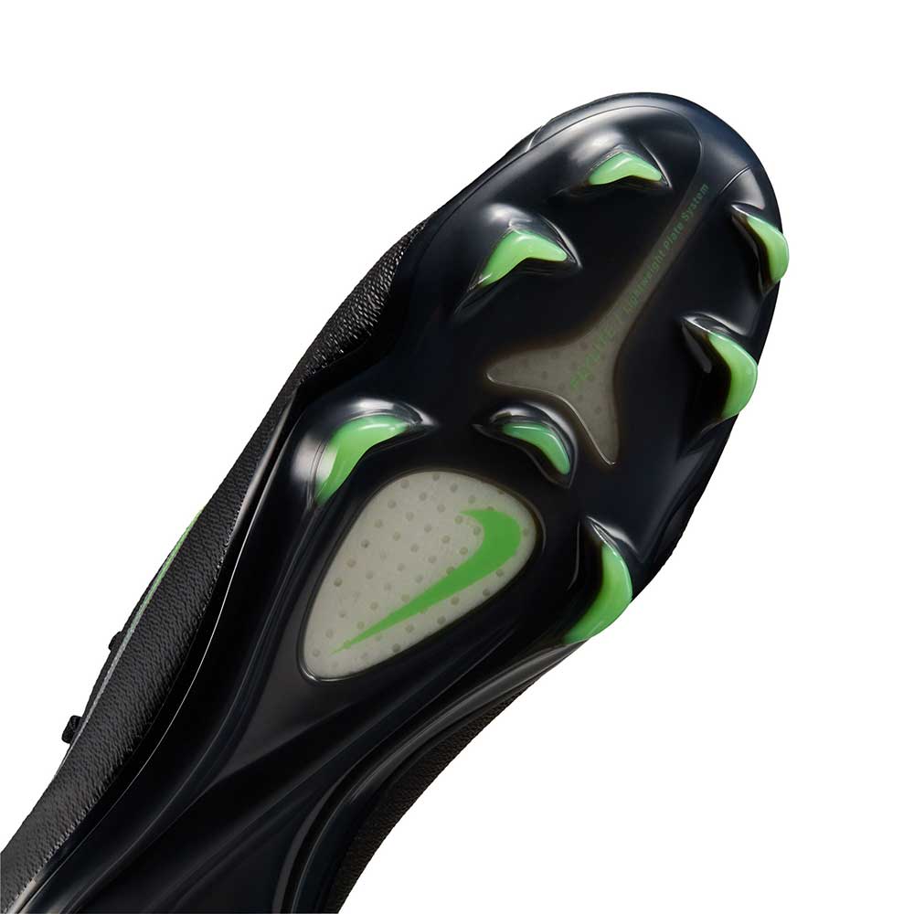 Vapor 17 Elite FG Soccer Cleat - Black/Black/Illusion Green - Regular (D)