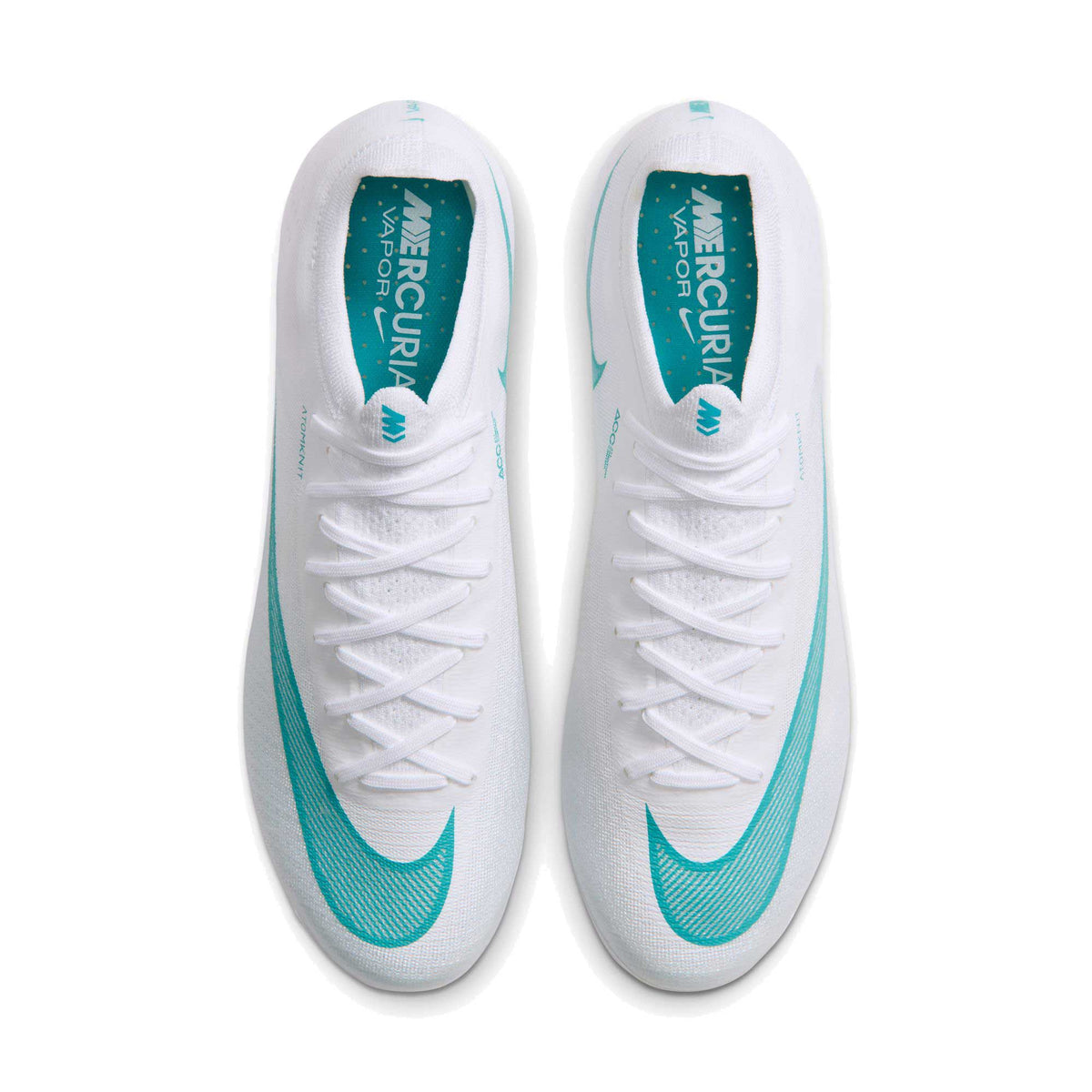 Vapor 17 Elite FG - White/Dusty Cactus - Regular (D)