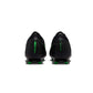 Vapor 17 Pro FG Soccer Cleat - Black/Black/Illusion Green- Regular (D)