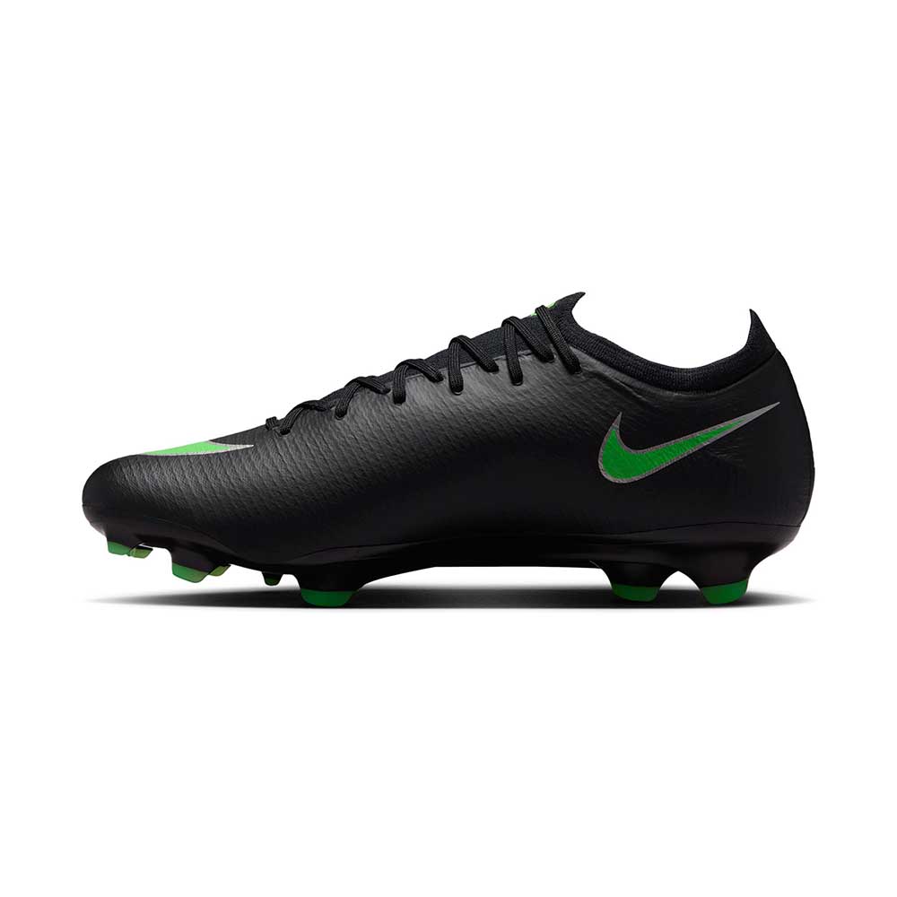 Vapor 17 Pro FG Soccer Cleat - Black/Black/Illusion Green- Regular (D)