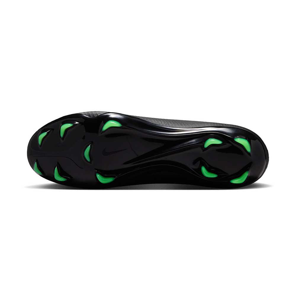 Vapor 17 Pro FG Soccer Cleat - Black/Black/Illusion Green- Regular (D)