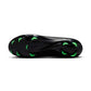 Vapor 17 Pro FG Soccer Cleat - Black/Black/Illusion Green- Regular (D)