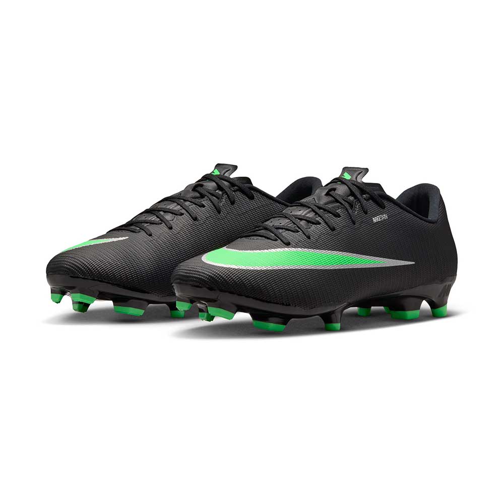 Vapor 17 Academy FG/MG Soccer Cleat - Black/Illusion Green/Black - Regular (D)
