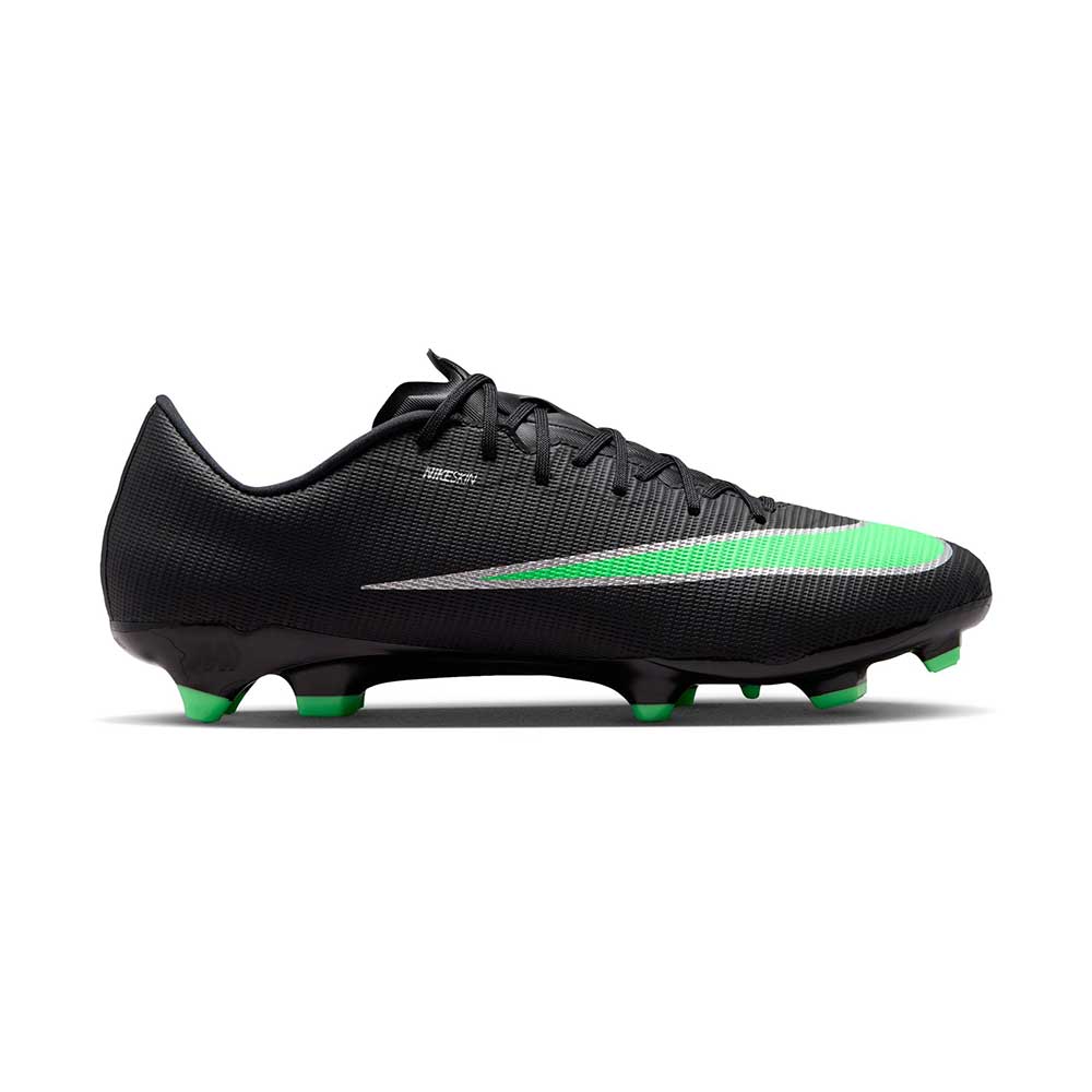 Vapor 17 Academy FG/MG Soccer Cleat - Black/Illusion Green/Black - Regular (D)