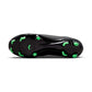 Vapor 17 Academy FG/MG Soccer Cleat - Black/Illusion Green/Black - Regular (D)