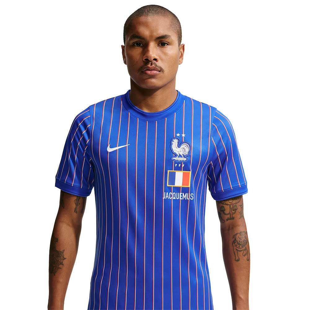 France DF Academy SS PM Top - Game Royal/University Red