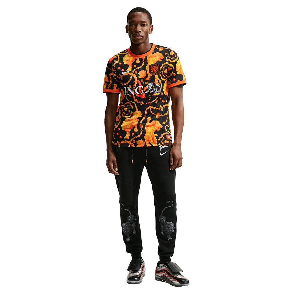 Holland DF Academy SS PM Top - Black/White
