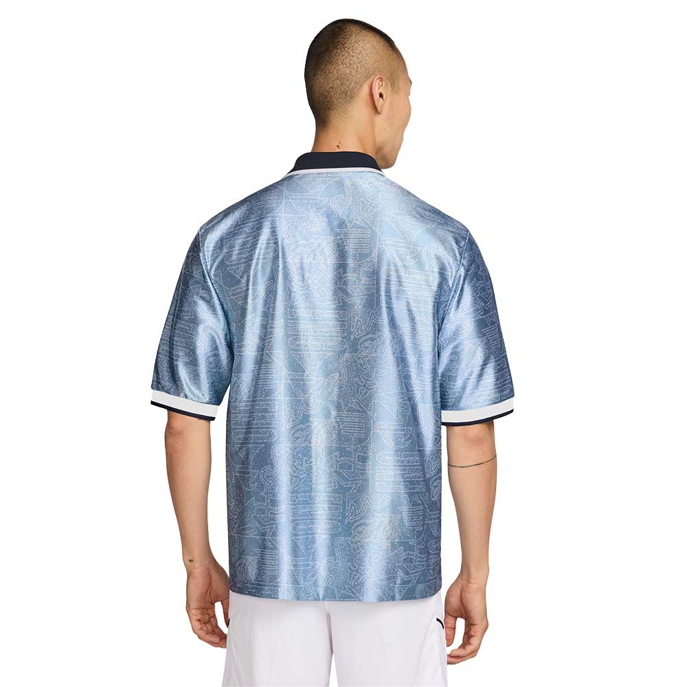 England DF Energy SS Top - Work Blue/White