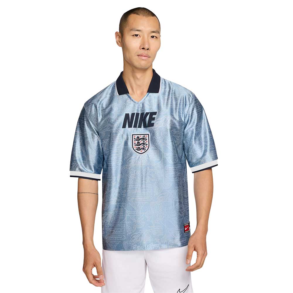 England DF Energy SS Top - Work Blue/White
