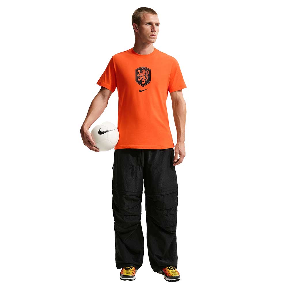 KNVB Crest Tee - Safety Orange