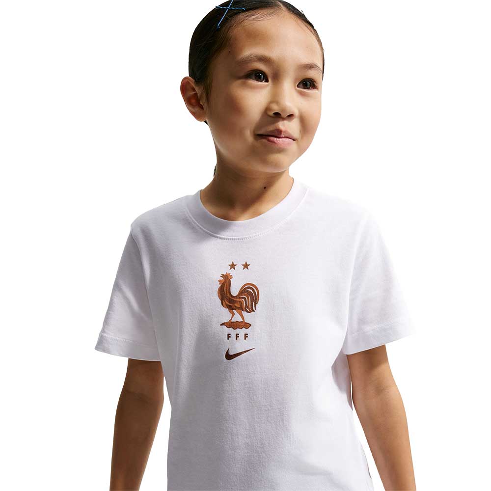 France Crest Tee - White