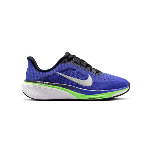 Youth Nike Pegasus 42 Running Shoe - Sapphire/Black/Lapis/Lime Blast - Regular (D)
