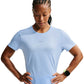 Women's Nike Swift Aero-FIT Short Sleeve - Aluminum/Pure Platinum