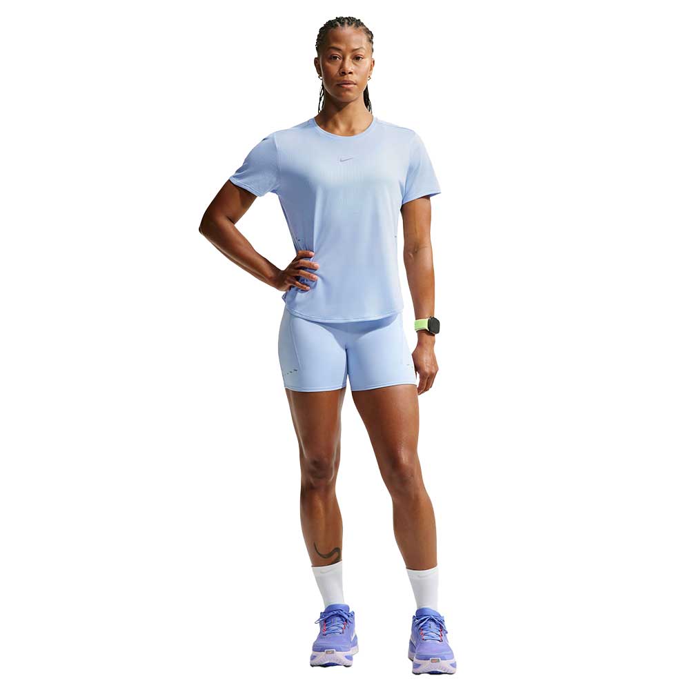 Women's Nike Swift Aero-FIT Short Sleeve - Aluminum/Pure Platinum