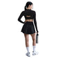 Women's Nike One Dri-FIT High-Rise Skirt - Black