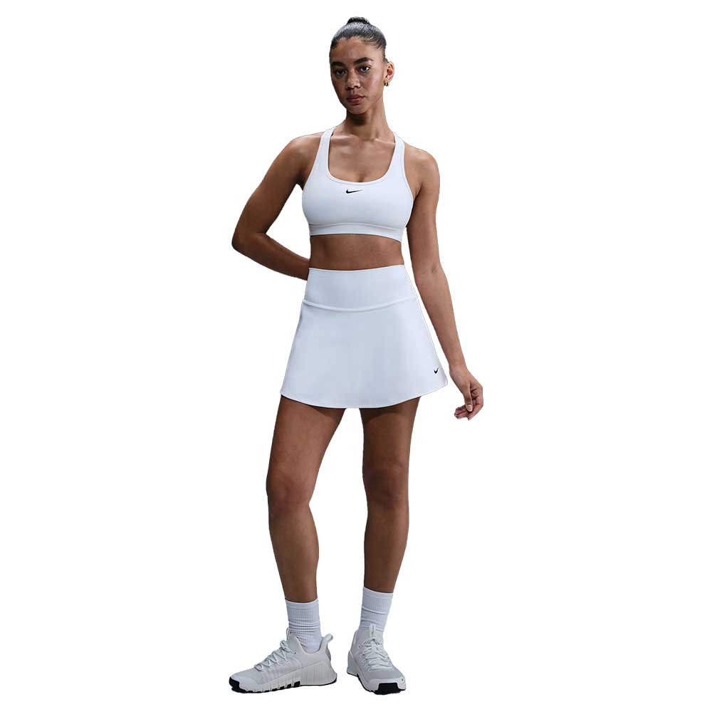 Women's Nike One Dri-FIT High-Rise Skirt - White